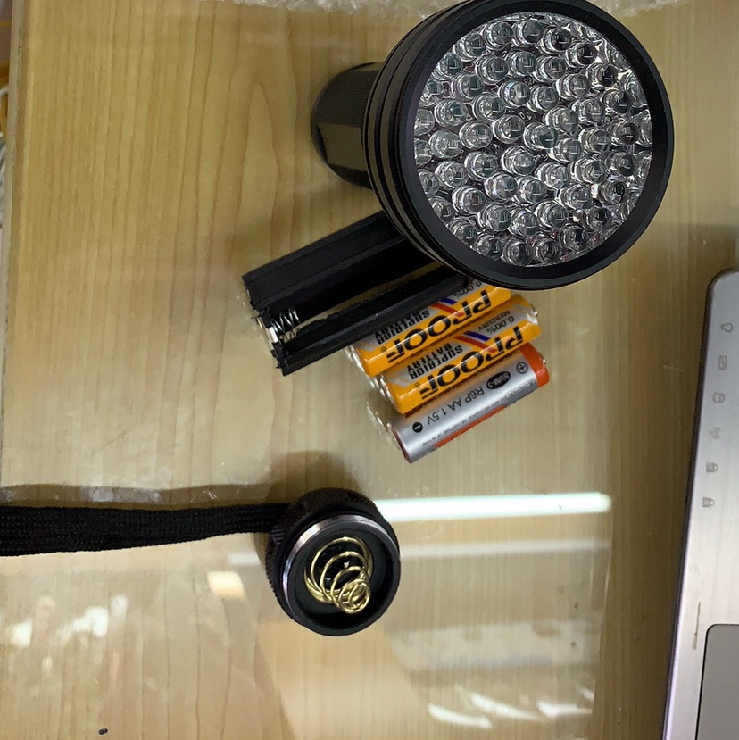 Bill Inspection By Flashlight details Picture