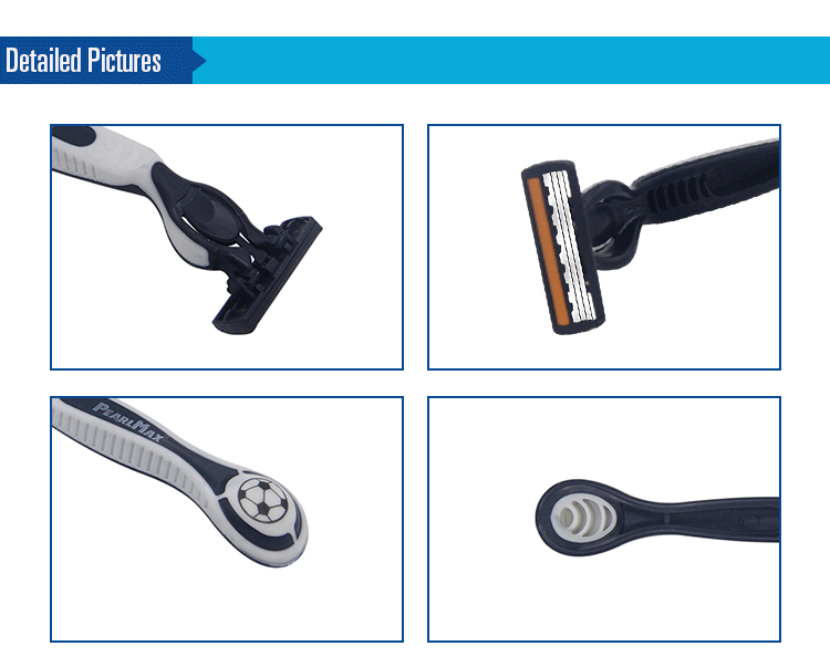Three-blade men's razor Application Scenario