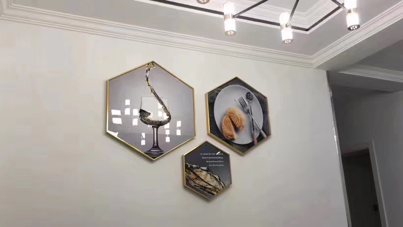 画亿装饰画餐厅画 组合装饰画不规则组合画 餐厅挂画详情图1