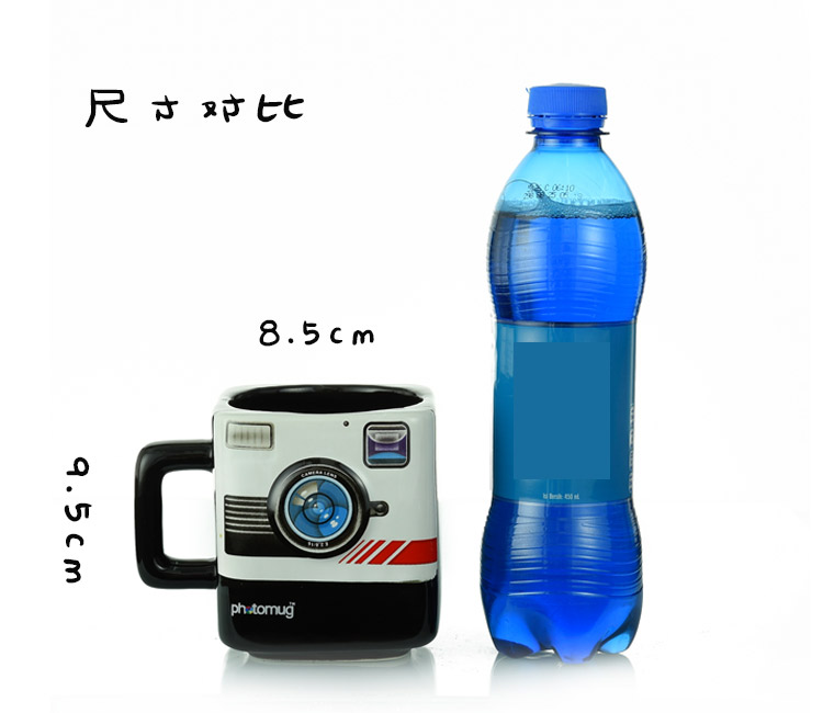 Creative Camera Pottery Porcelain Mug Personality Camera Lens Mug Camera Bone China Mug Item Picture