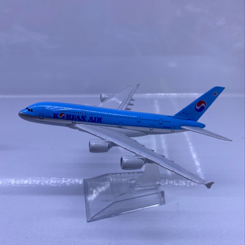16cm仿真飞机模型：A380 KOREAN