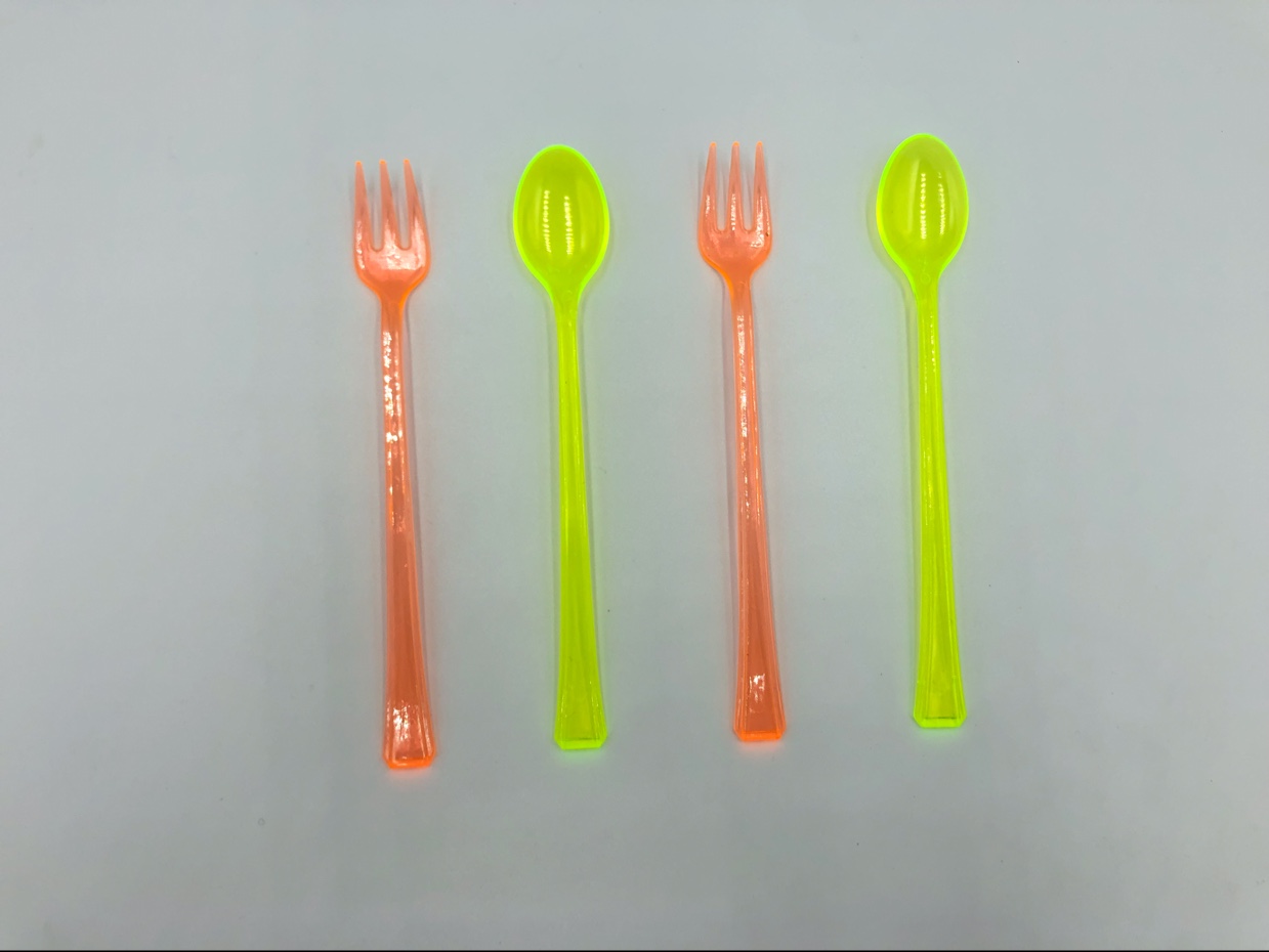 光从塑料创意批发01叉子+10000个起卖