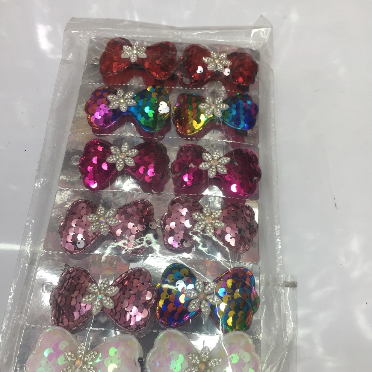 亮片领结