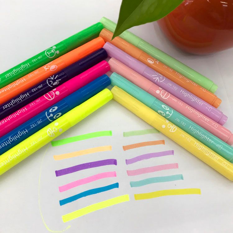 Highlighter conventional macaron color suit