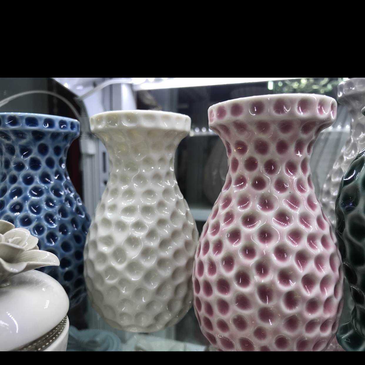 小号陶瓷花瓶花插时尚家居装饰花瓶摆件
