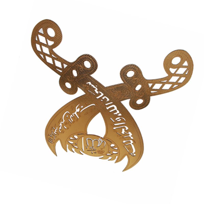 Manufacturer sells Arab wood wall stickers, Muslim wall hanging, Islamic wall hanging pine carving KH1-21