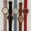 Trendy and fashionable leather strap watch for caring ladies details Picture