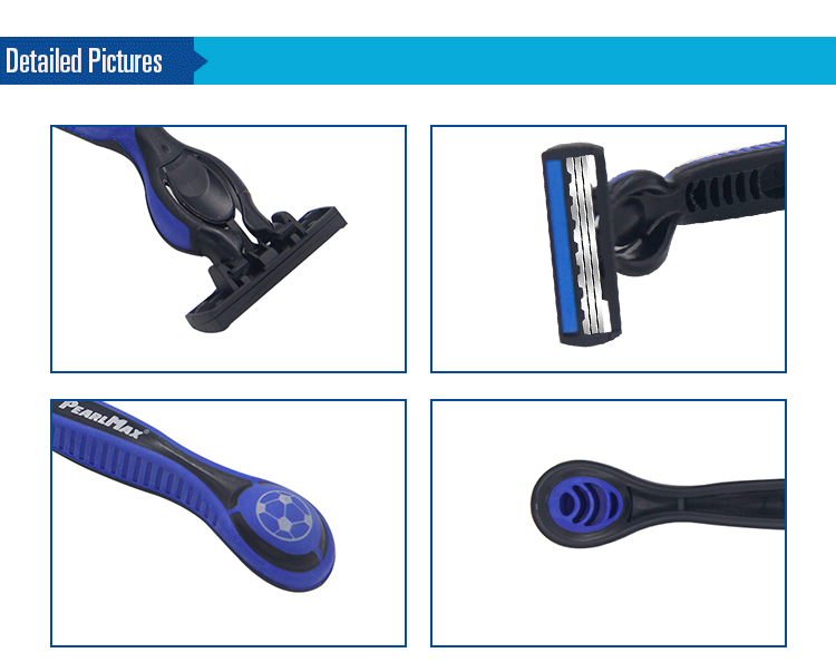 三层一次性剃须刀详情图4