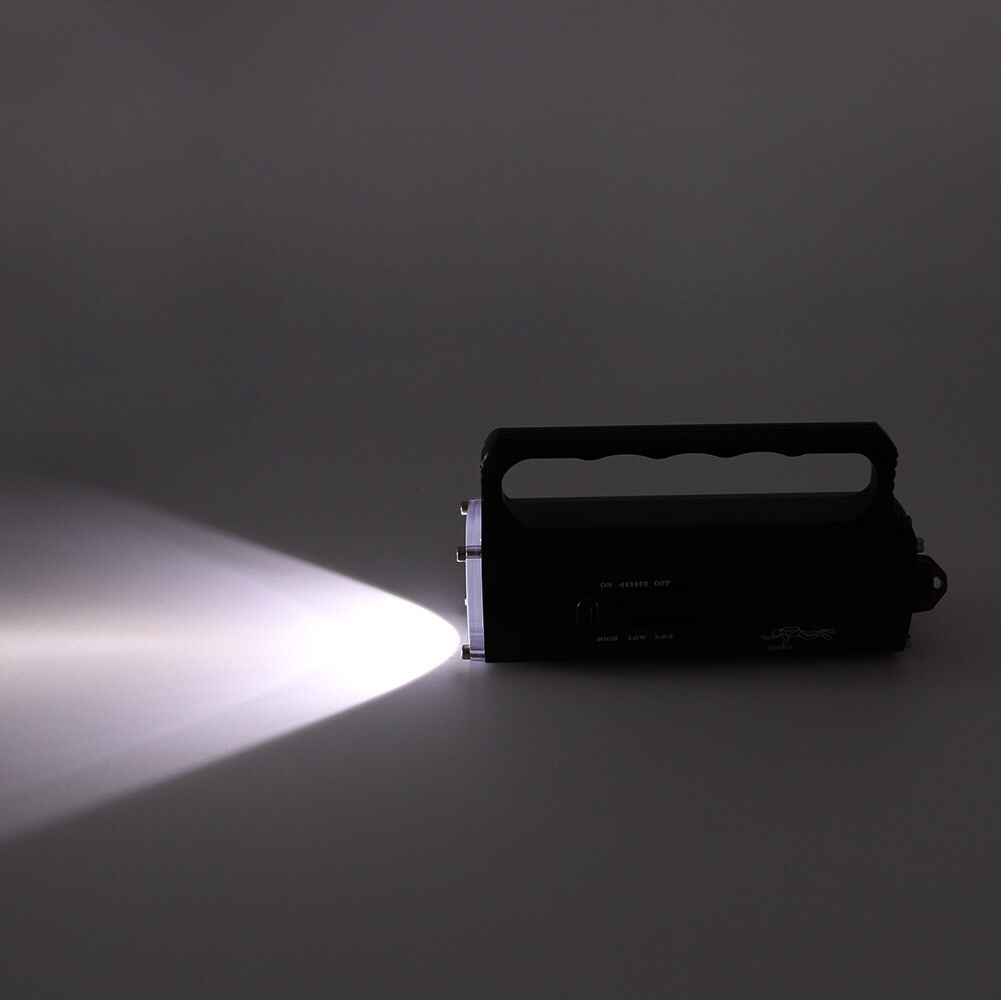 Hot New Aluminum Alloy Diving Light Hand Lamp Outdoor Waterproof Lighting Flashlight Diving Light Specification drawing