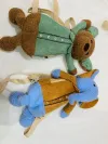 Children's schoolbags, baby snack backpacks, cute shoulder bags for kindergartens, plush toy bags for boys and girls details Picture