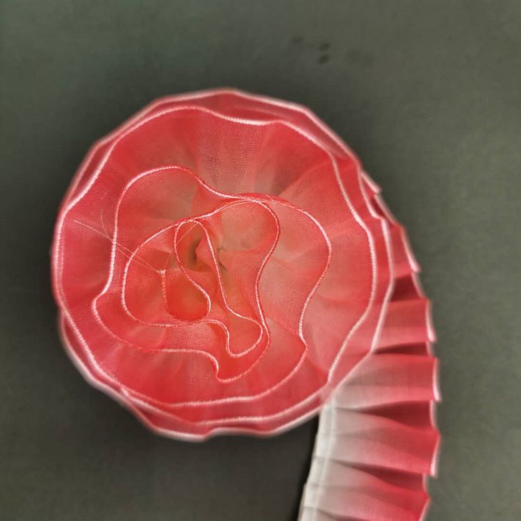 Polyester Sand Belt Printing Lace All Kinds Of Cloth Crease Flower Products Manufacturers Direct Sales