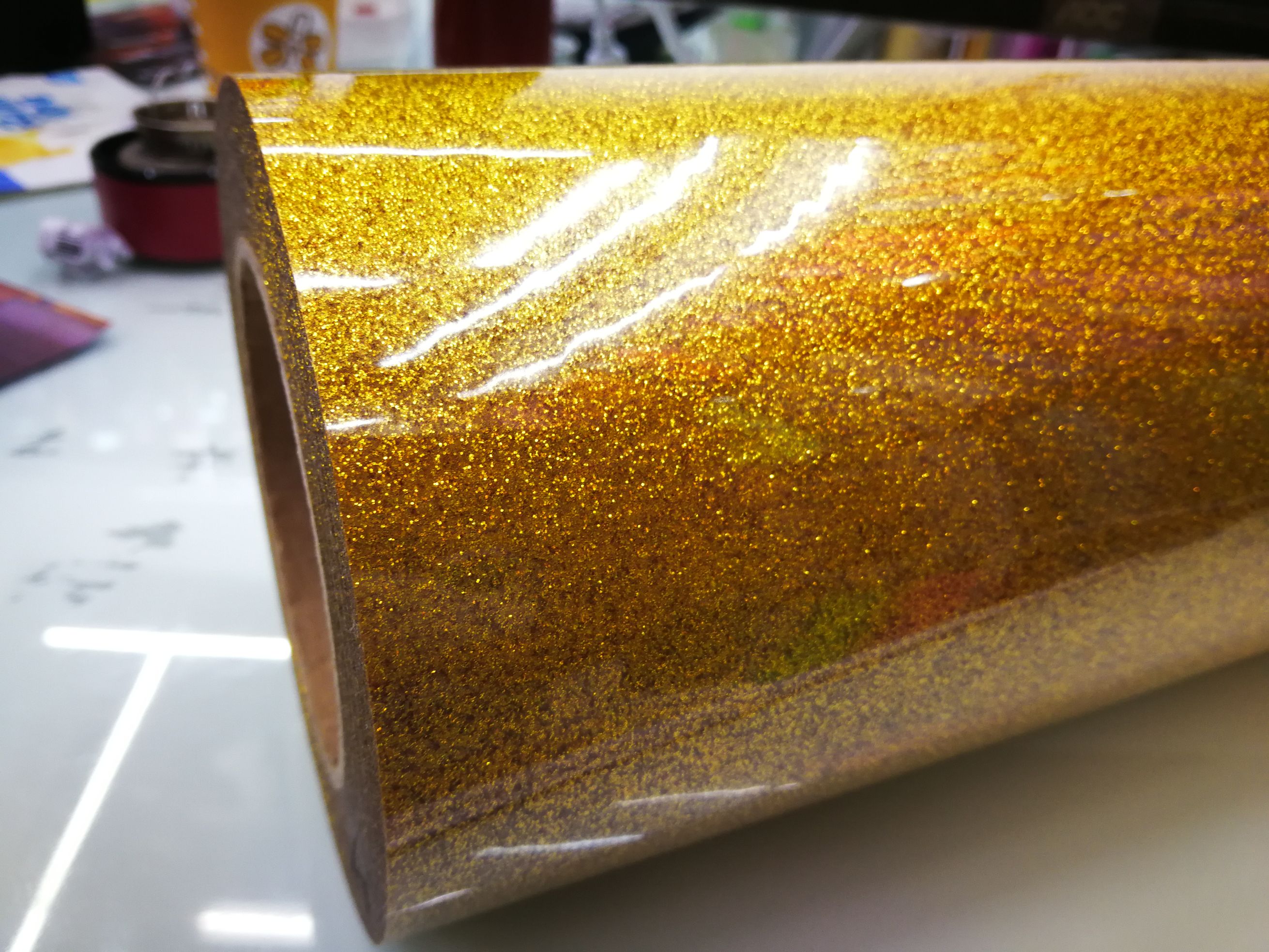 Jiali Golden onion lettering film heat transfer printing washable environmental protection manufacturers straight hair thumbnail