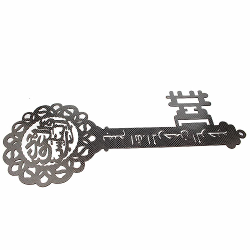 Manufacturers Direct Arabic Wood Wall Stickers Muslim Wall Hanging Islamic Wall Hanging Pine Carving Kh1-15 Application Scenario