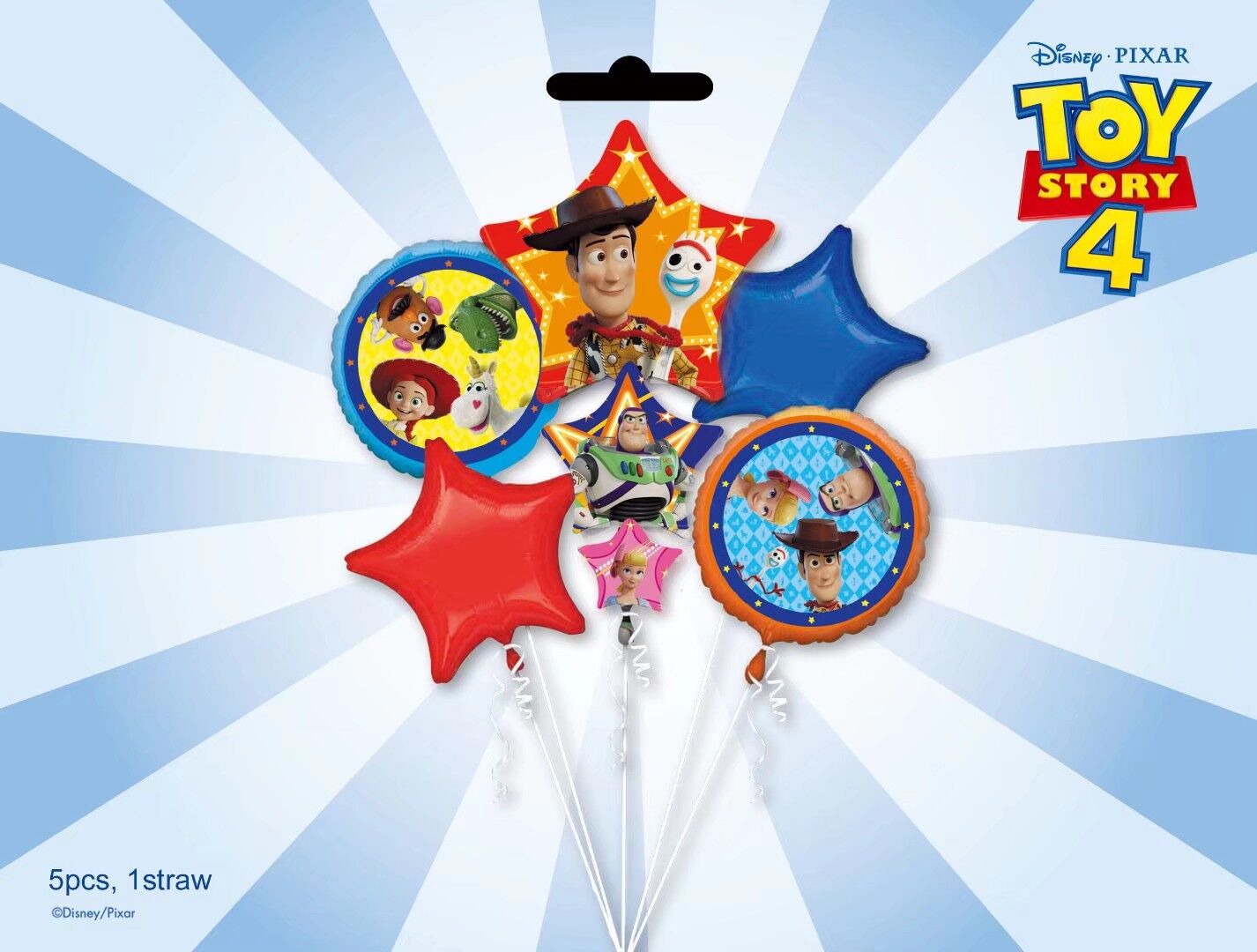 There are five groups of Toy Story thumbnail
