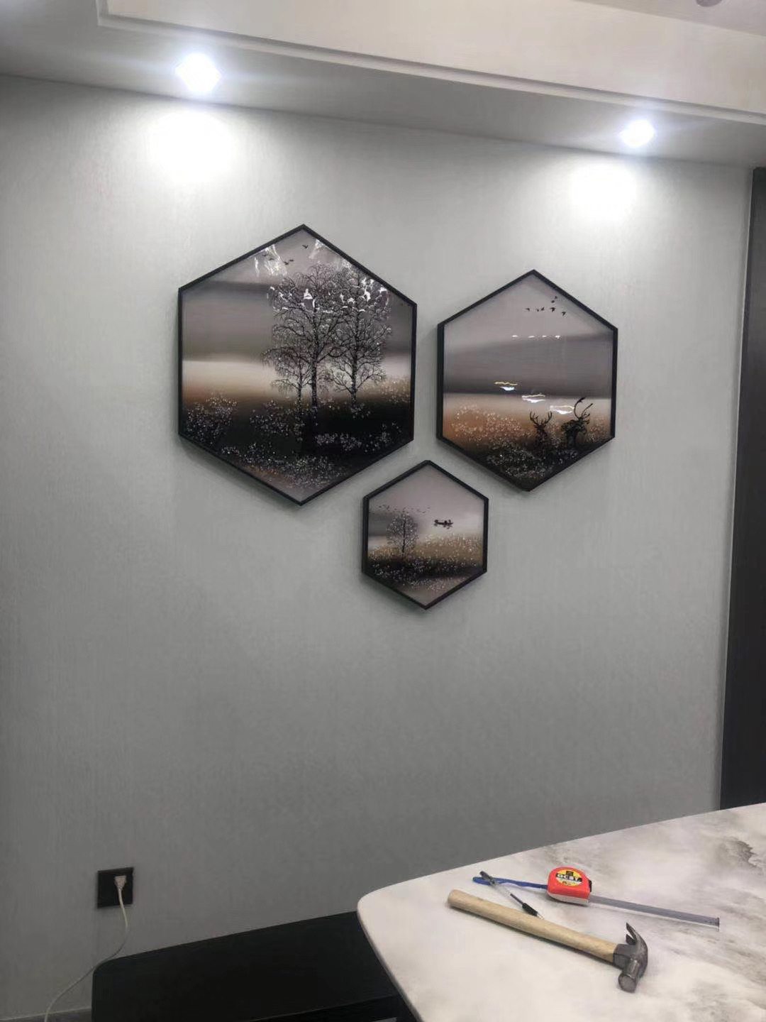 画亿装饰画餐厅画 组合装饰画不规则组合画 餐厅挂画详情图5
