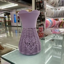 Plastic vase plastic foreign trade vase receive multi-functional vase with pen container