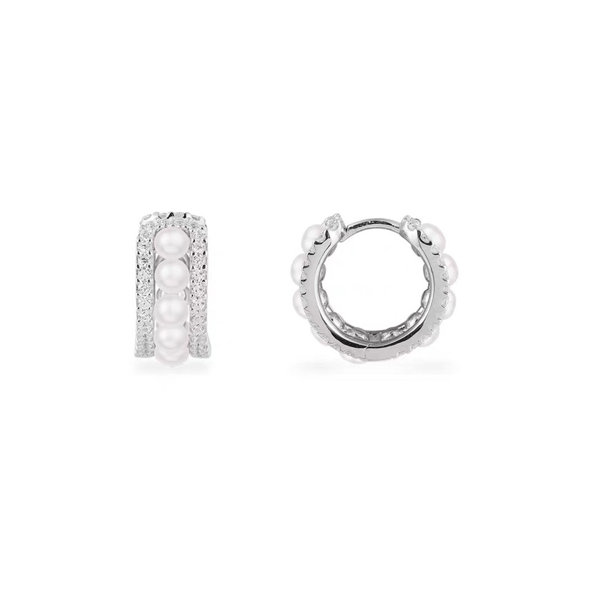 A New freshwater pearl ring small earrings female original design minority elegant multilayer earrings 2616 bar code price 76 thumbnail