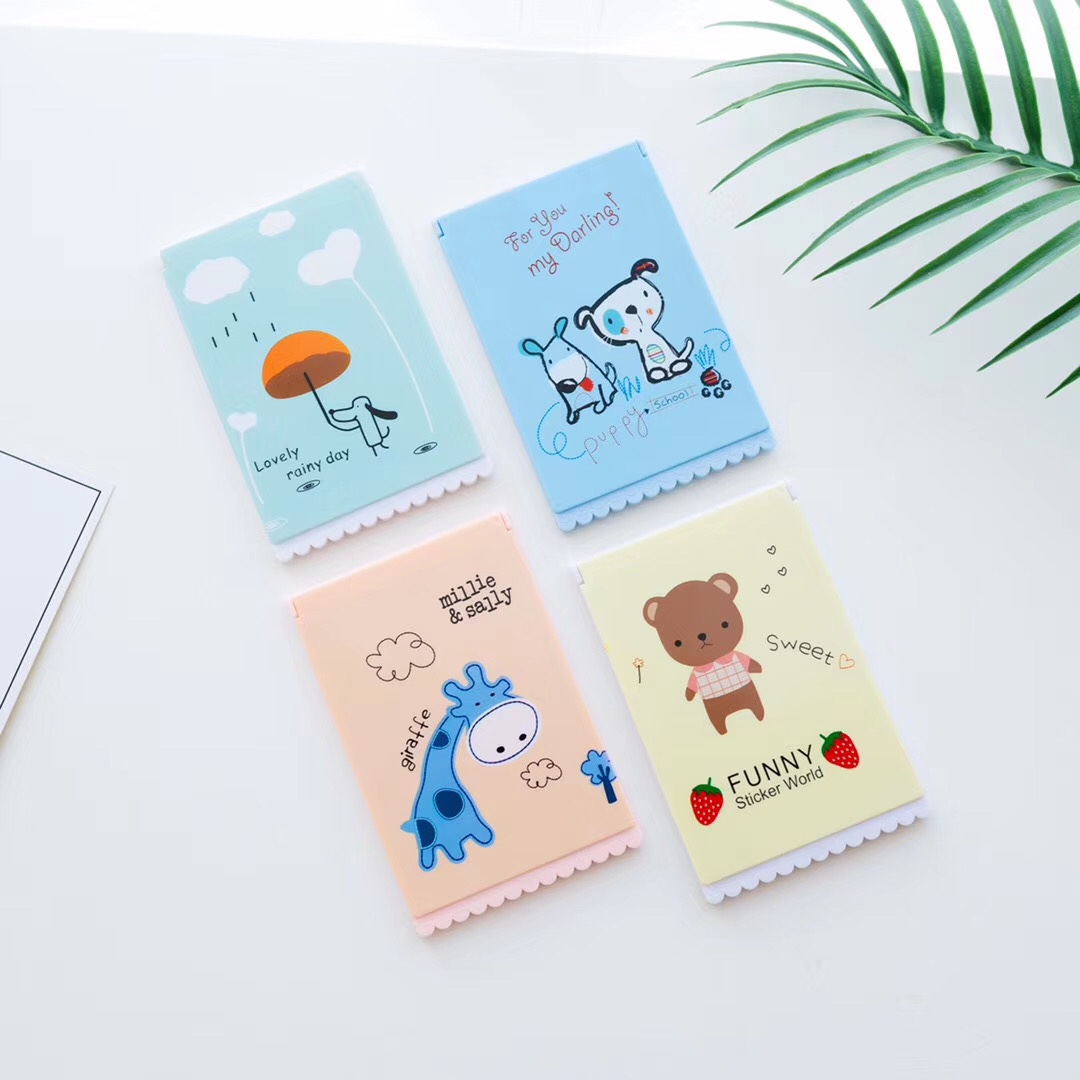 小镜子带梳子镜梳组合多种款式卡通封面热门流行款详情图9