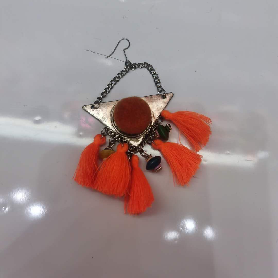 Alloy tassel earrings thumbnail