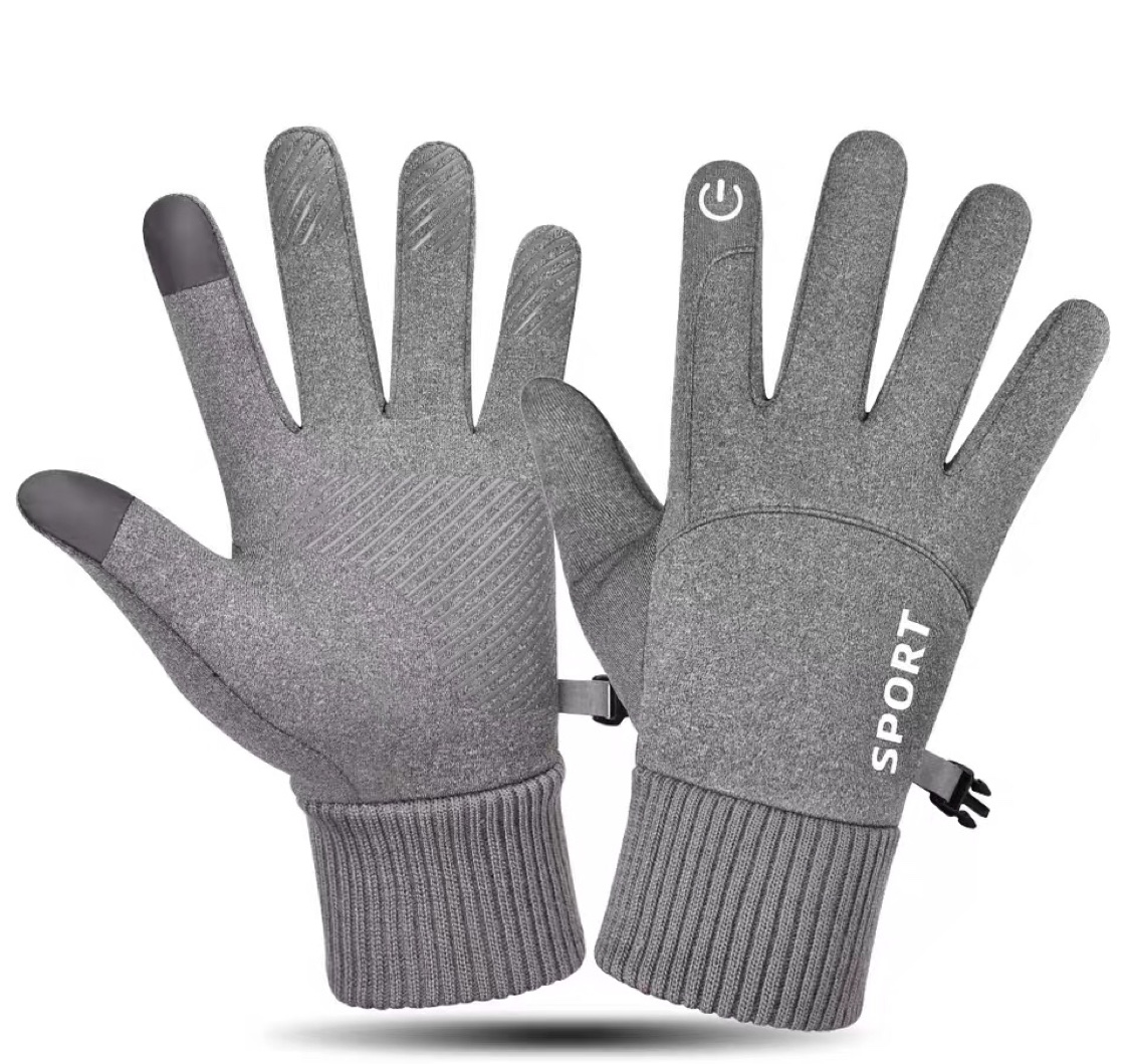 Waterproof Gloves For Men Winter Riding Motorcycle With Velvet Warm And Cold Touch Screen Windproof Mountaineering Spring And Autumn Cycling Motorcycle details Picture