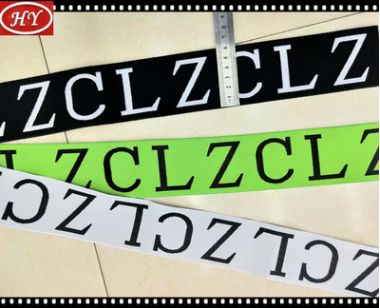 6cmZCL高腰提字带松紧带红跃织带厂家直销产品图