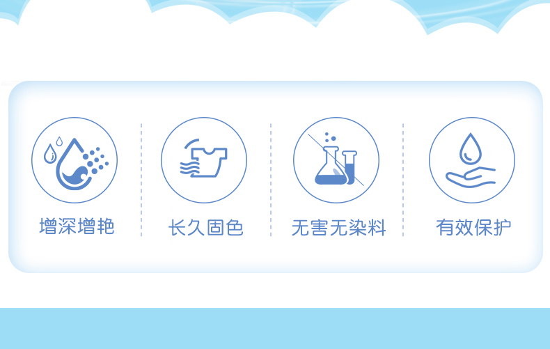 蒂诗琳浓缩防褪色洗衣液 1850ml*6详情图2