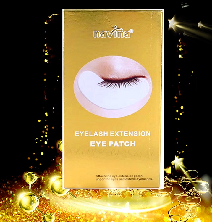 Navina grafting eyelash special gold box eye paste planting false eyelash hydrogel eye paste beauty eyelash special ultrathin collagen isolation paste eyelash gasket for foreign trade thumbnail