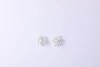Pearl Korean version stud earrings, pearl size mixed earrings accessory, flower-shaped pearl billon -63 details Picture