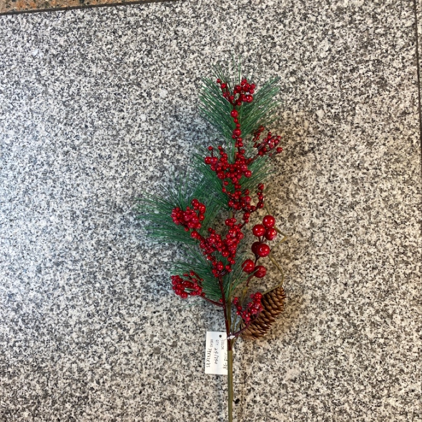 Christmas pine branches