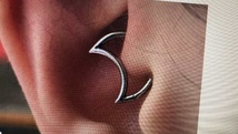 无缝环不锈钢耳环，鼻环