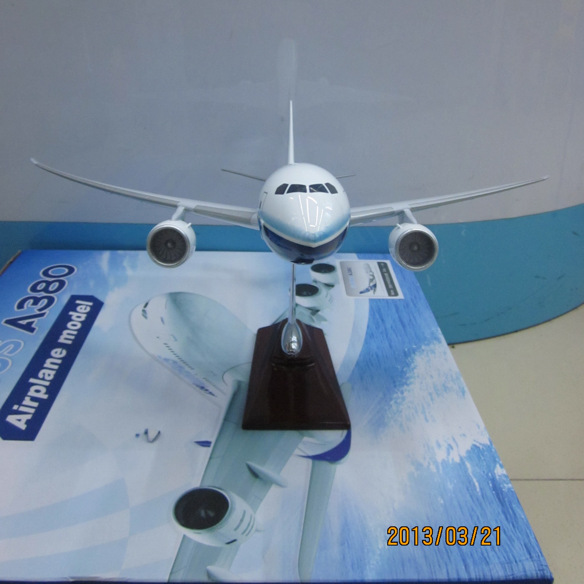 飞机模型（B787原型机）仿真飞机模型 合成树脂飞机模型详情图3