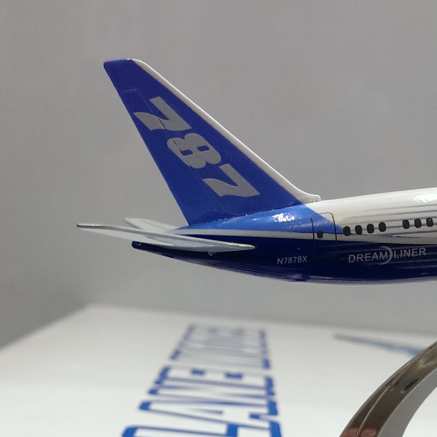金属飞机模型（B787原型机）飞机模型 合金飞机模型 仿真飞机模型详情图4