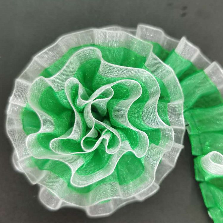 Polyester Sand Belt Printing Lace All Kinds Of Cloth Crease Flower Products Manufacturers Direct Sales Application Scenario