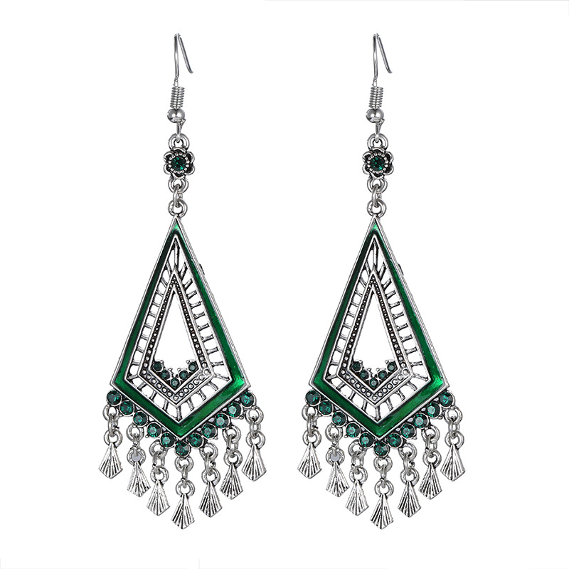Fashionable, versatile, simple and elegant Bohemian earrings for ladies, 66 Ya Xin undefined