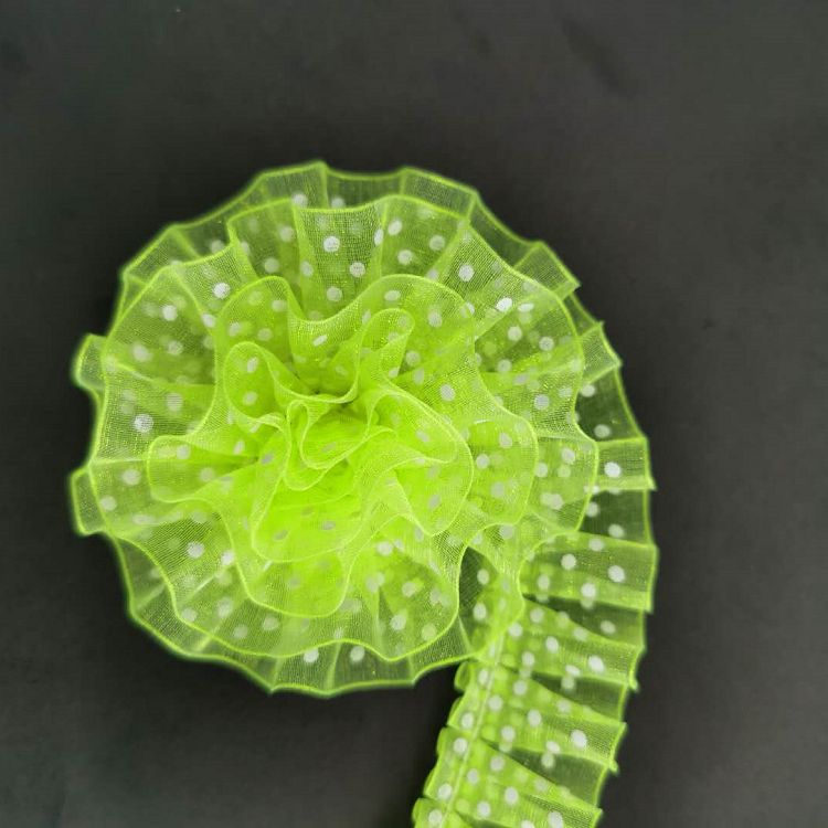 Polyester Sand Belt Printing Lace All Kinds Of Cloth Crease Flower Products Manufacturers Direct Sales undefined
