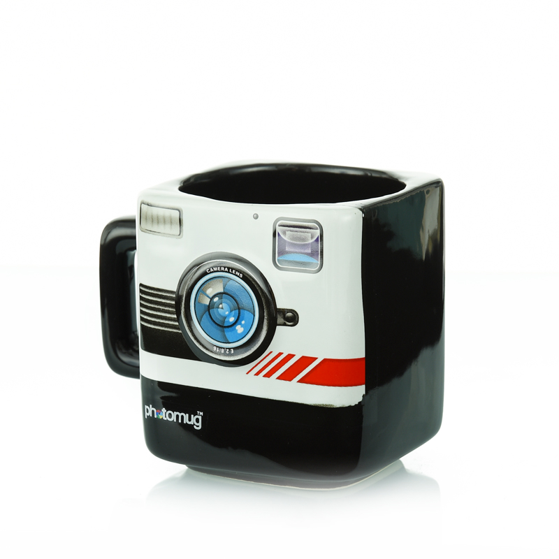 Creative Camera Pottery Porcelain Mug Personality Camera Lens Mug Camera Bone China Mug undefined
