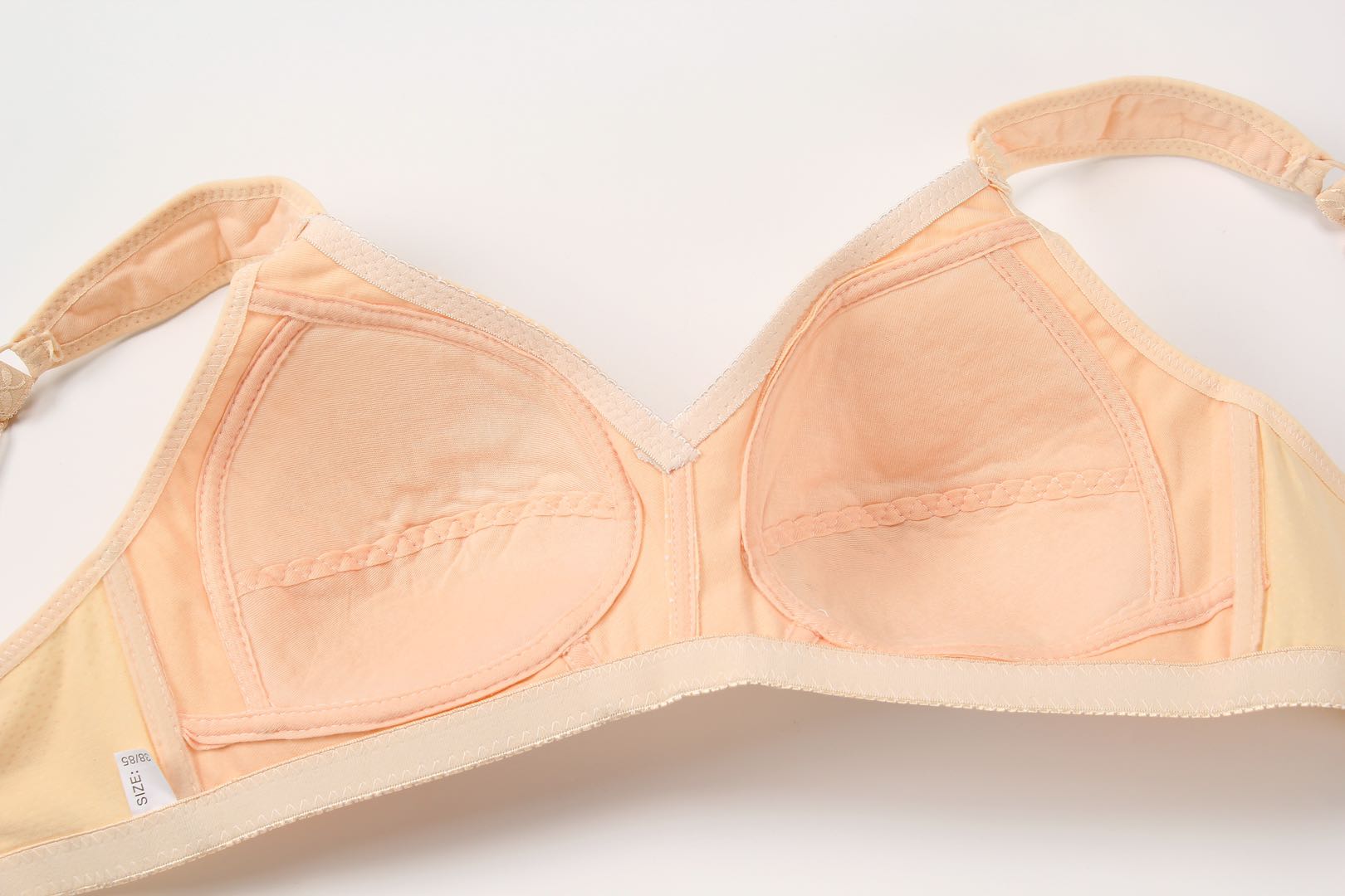 Meilefin 559# Middle-Aged And Elderly Mother Vest Bra No Trace No Underwire Comfortable Underwear Item Picture