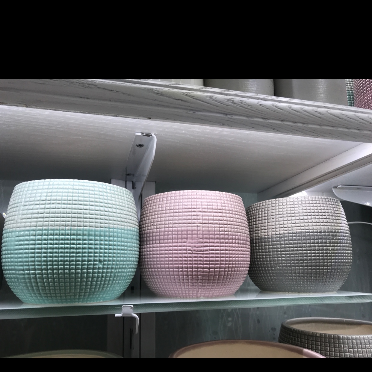 小号陶瓷花盆时尚家居装饰花盆多色可选