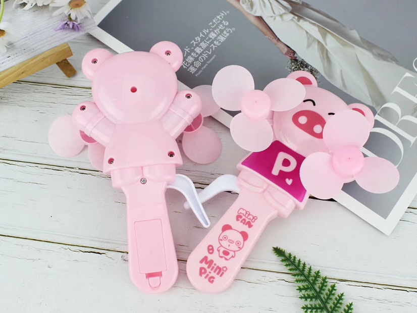 Hot-selling small pink hand-pressed mini fans and handheld mini hand-pressed fans are selling well at street stalls undefined