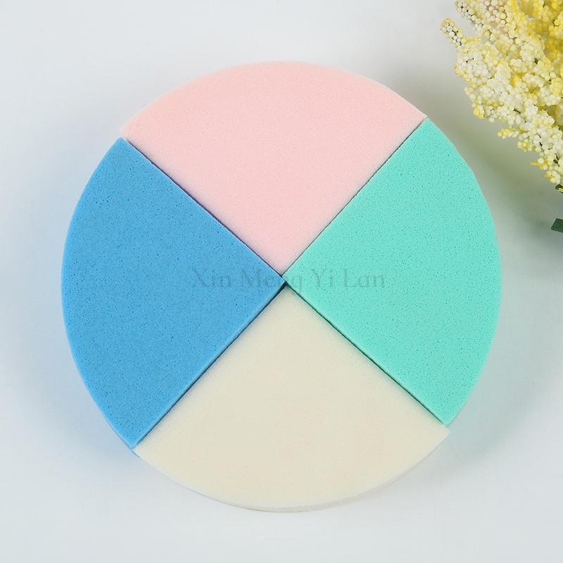 Round four-color high-quality cotton pads for makeup Application Scenario