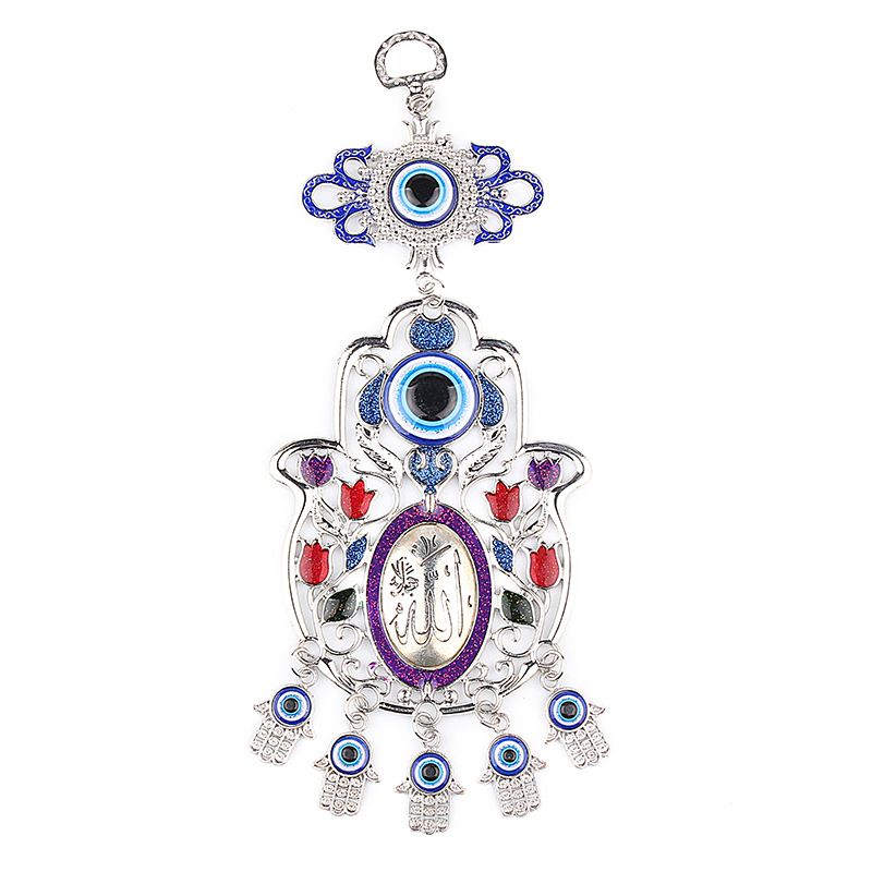 运气之眼土耳其墙挂件大手掌挂件运气之眼门窗装饰品汽车钥匙扣