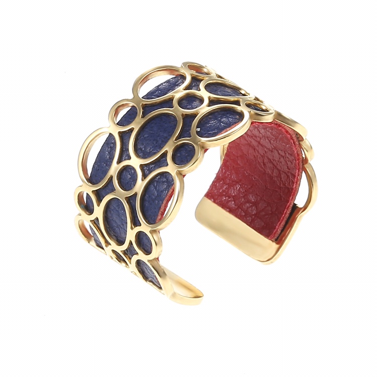 Circular pattern convertible stainless steel ring