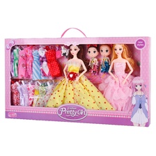 女孩玩具 乖乖芭比洋娃娃公主60厘米礼盒套装女童小女孩