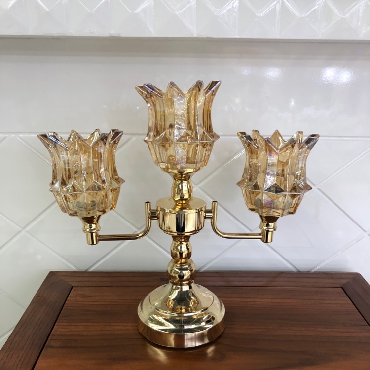 Glass Crystal Candlestick Manufacturers Foreign Trade Single, Large Quantity Can Be Inquiry