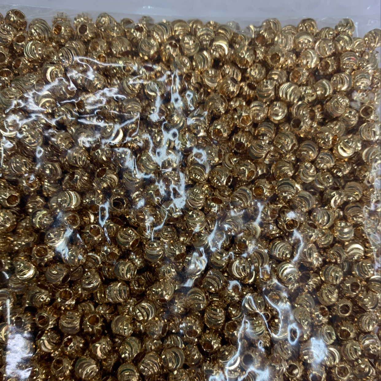 DIY car flower bead spacer bead handcrafted jewelry accessories details Picture