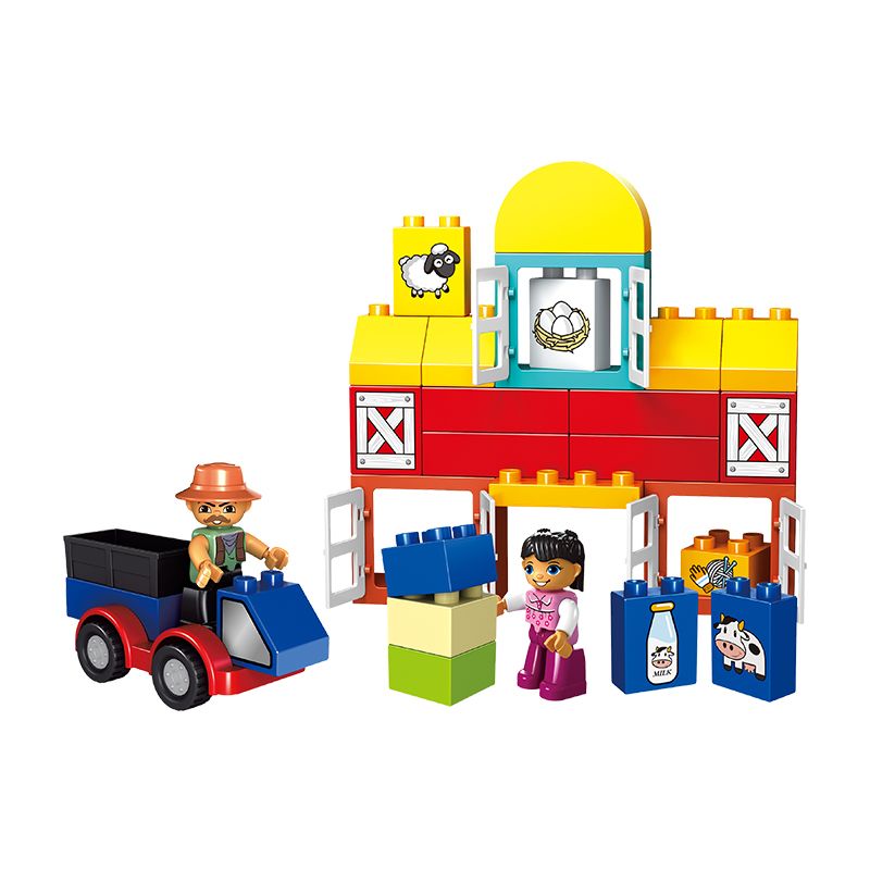Large-sized LEGO building blocks for children's intelligence and brain-stimulating toys, boys and girls 5 Item Picture