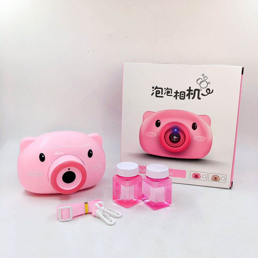 The fully automatic light and music bubble machine with the popular "little pig" is selling well at street stalls Specification image