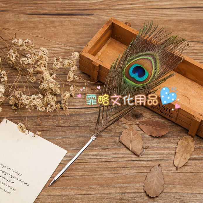 礼品套装/复古/羽毛笔细节图