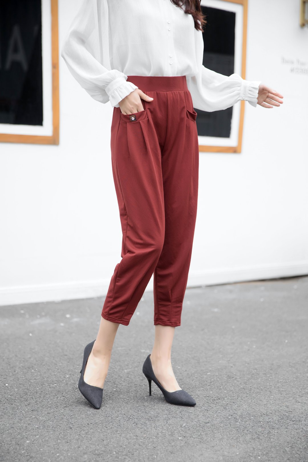 Fashion bubble cotton knickerbockers big Halons thumbnail