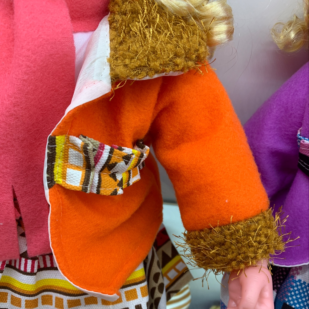 24寸仿真娃娃玩具婴花裙子橙色外套搪胶宝宝洋娃娃女孩童娃娃详情图3